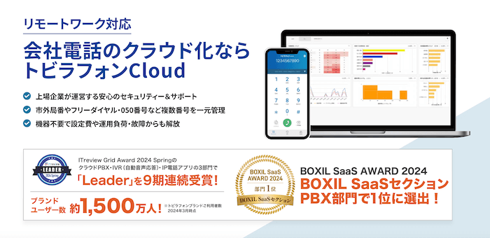 トビラフォンCloudより画像引用