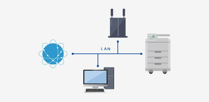 コピー機 複合機 とパソコンのネットワーク接続設定を解説 お役立ち情報 Office110