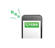 不応答着信お知らせ