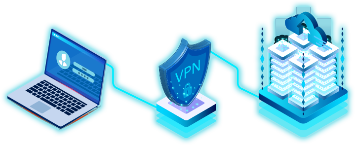 VPNのイラスト