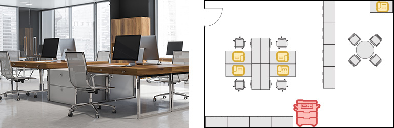 レイアウト配置図