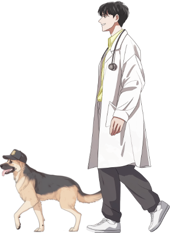 ITドクターとOFFICE110のポリス犬「オフィー」