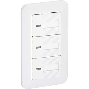 パナソニック 埋込ほたるトリプルスイッチB(片切)