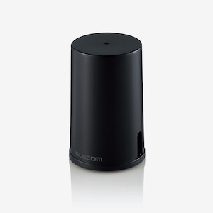 LANケーブル収納シリンダー（ブラック）EKC-CLD001BK（ELECOM）