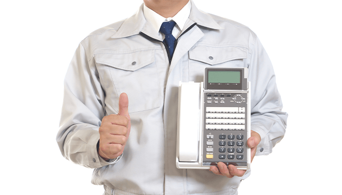 ビジネスフォンの初期設定【業者に依頼】