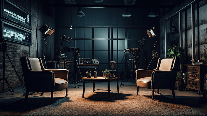 スポットライトの写真