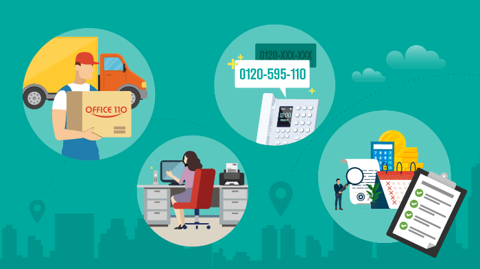 オフィスの移転に伴う電話移転