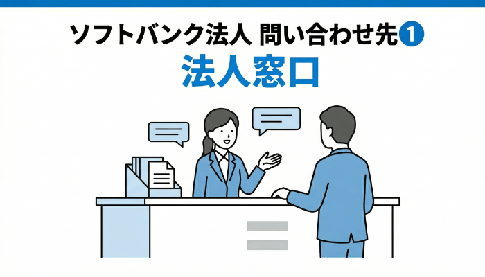 ソフトバンク法人の問い合わせ先①法人窓口