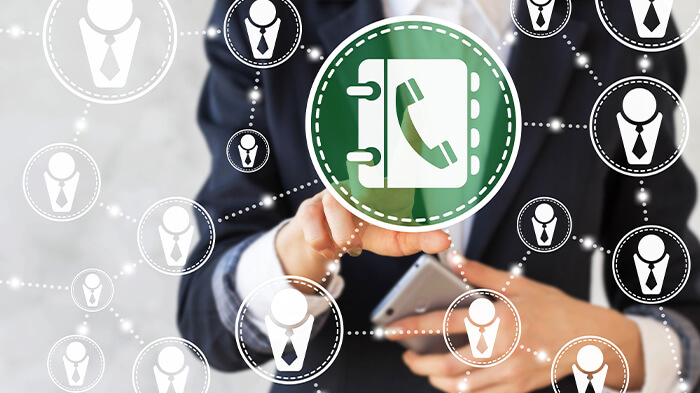 クラウドPBXのセキュリティ対策のイメージ