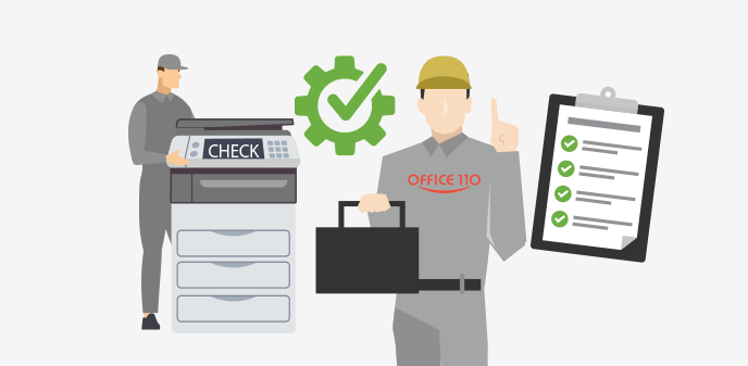 複合機の保守契約のイメージ
