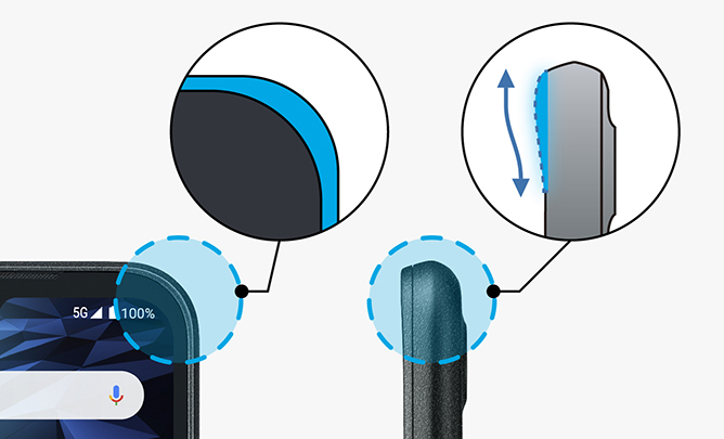 DIGNO BX2のフレーム構造