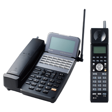 αZXⅡ カールコードレス電話機 ZX-(24)CCLSTEL（NTT）