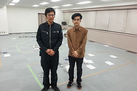 株式会社ジーピーオンライン様のビジネスフォン納品レポート