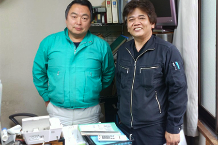 井上商店様のビジネスフォン納品レポート