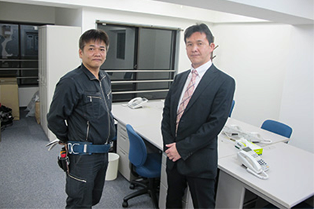 株式会社テックホーム様のビジネスフォン納品レポート