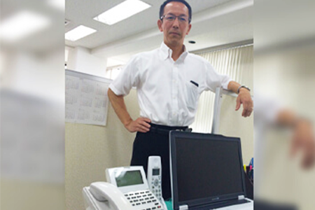 赤澤秀之税理士事務所様のビジネスフォン納品レポート