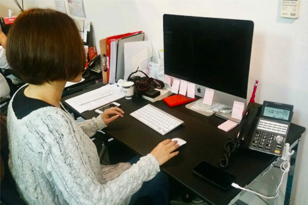 株式会社ビーサイド様のビジネスフォン納品レポート