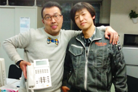 株式会社デポイスジャパン様のビジネスフォン納品レポート