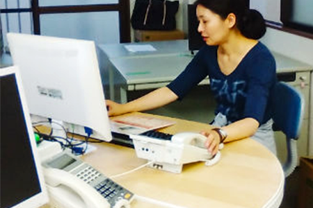 エメラルドサポート株式会社様のビジネスフォン納品レポート