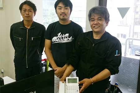 株式会社GEAR様のビジネスフォン納品レポート