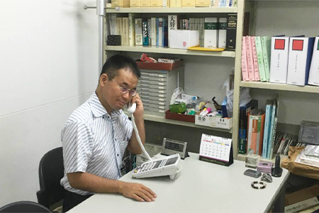 法務支援パートナーズ様のビジネスフォン納品レポート