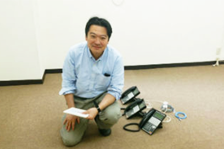 株式会社インフォコーパス様のビジネスフォン納品レポート