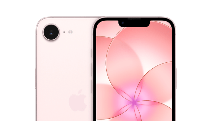 iPhone 17eのカメラ部分（単眼レンズ）の画像