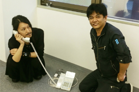 株式会社イズネイジ様のビジネスフォン納品レポート