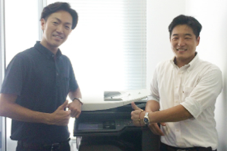 麒麟株式会社様の複合機納品レポート