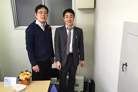 真パートナーズ会計事務所様のビジネスフォン納品レポート