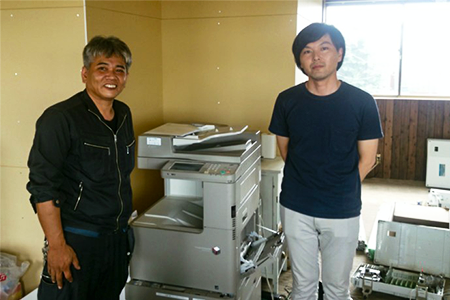 株式会社ネクスト様のビジネスフォン納品レポート