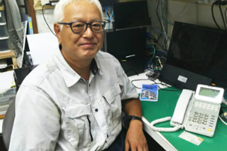 サンポーデンキ様のビジネスフォン納品レポート