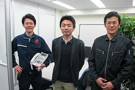 株式会社スペースビジョン様のビジネスフォン納品レポート