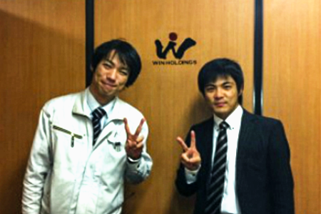 WINホールディングス株式会社様の複合機納品レポート