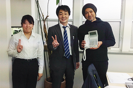 株式会社ユハラ様のビジネスフォン納品レポート