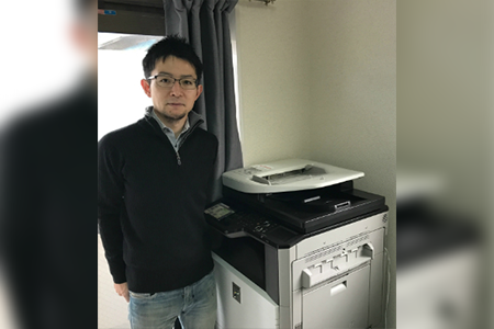 株式会社アーチザン様の複合機納品レポート