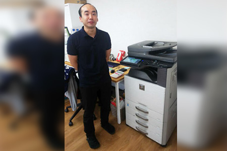 株式会社ベストワン様の複合機納品レポート