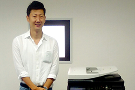 株式会社Cqree様の複合機納品レポート