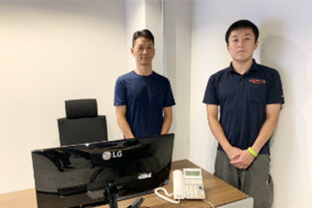 株式会社フレックスアイ様のビジネスフォン納品レポート