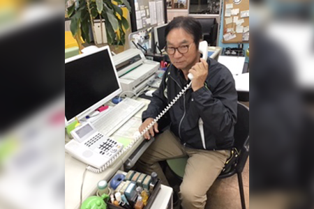 株式会社塙商事様のビジネスフォン納品レポート