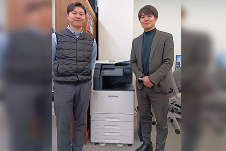 ICEBERG株式会社様の複合機納品レポート