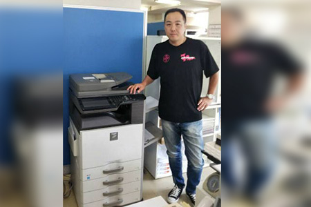 株式会社レックプランニング様の複合機納品レポート