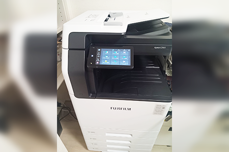 モビリス・コンサルティング株式会社様の複合機納品レポート