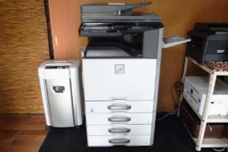 長友企画様の複合機納品レポート