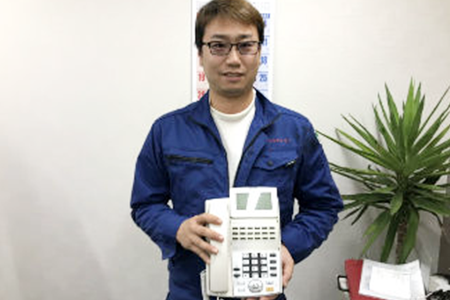 プラスアルファ様のビジネスフォン納品レポート