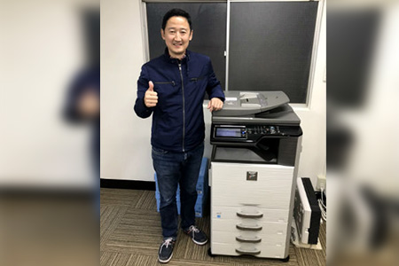 株式会社エスワイティー様の複合機納品レポート