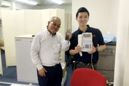 株式会社スターホーム様のビジネスフォン納品レポート