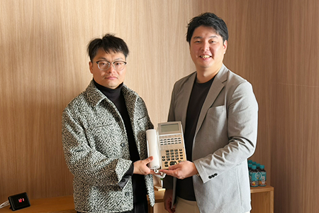 大正商事株式会社様のビジネスフォン納品レポート