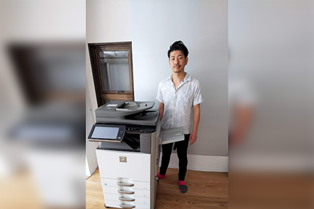 TANPAC株式会社様の複合機納品レポート