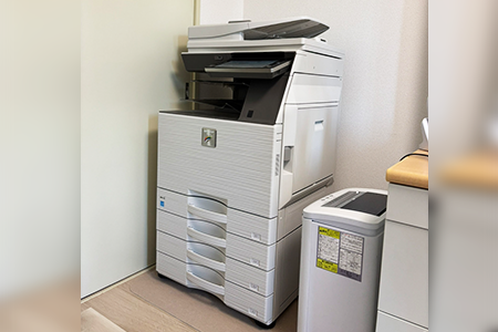 つくる不動産鑑定様の複合機納品レポート